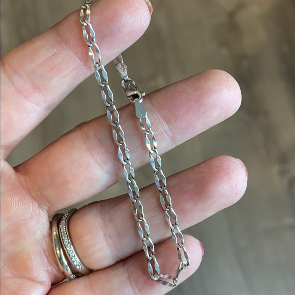 Sterling Silver 925 Italian Link Bracelet